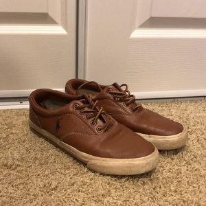 Ralph Lauren polo shoes (leather)